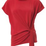 Ines K232 S/S Blouse - Red