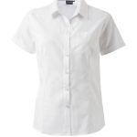Ladies Lucca K237 S/S Blouse - White
