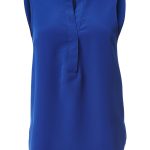 Kaylee K225 S/Less Blouse - Sapphire