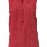 Kaylee K225 S/Less Blouse - Scarlet