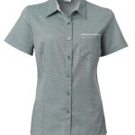 Ladies Miller K243 S/S Blouse - Bottle Green
