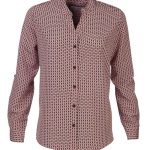 Milla K220 L/S Blouse - Coral