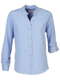 Milla K221 L/S Blouse - Blue