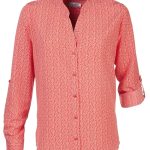 Milla K221 L/S Blouse - Coral