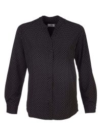 Milla K222 L/S Blouse - Black