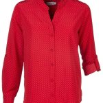 Milla K222 L/S Blouse - Red