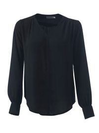 Morgan K261 L/S Blouse - Black