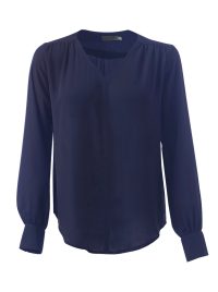 Morgan K261 L/S Blouse - Navy