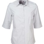 Wendy K202 3/4 Blouse - White