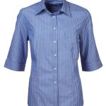 Wendy N04 3/4 Blouse - French blue