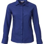 Ladies Regent CP2 L/S Blouse - Royal