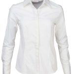 Savannah K213 L/S Blouse - White