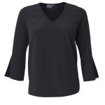 Sienna K225 3/4 Blouse - Black