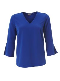 Sienna K225 3/4 Blouse - Sapphire