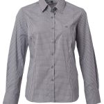 Ladies Tivoli K239 L/S Blouse - Grey