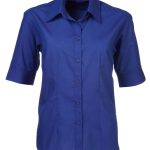 Megan S05 S/S Blouse - French Blue