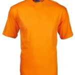 165G Crew Neck T-Shirt - Orange