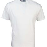 165G Crew Neck T-Shirt - White