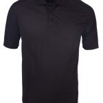 P19 Men's Lancaster Pique Golfer - Black