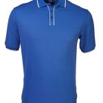 Mens Ashton Golfer - Royal/White