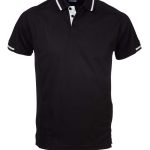 Mens QD1 Quick Dry Golfer - Black