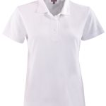P19 Ladies Lancaster Pique Golfer - White