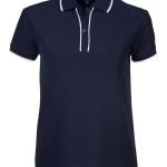 Ladies Ashton Golfer - Navy/White