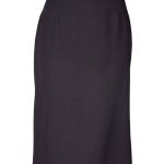 Claire Pencil Long Skirt - Cationic Charcoal