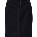Cameron Denim Skirt - Blue/Black