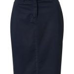 Ladies Madison Chino Skirt - Navy