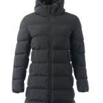 Ladies Hayden Longer Length Puffer Jacket -Charcoal