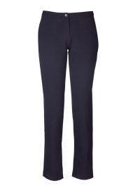 Coco Slim Fit Regular Length Slacks - 79Cm Inleg-Navy