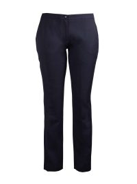 Coco Slim Fit Regular Length Slacks - 79Cm Inleg-Navy