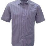 Mens K204 S/S Shirt - Blue