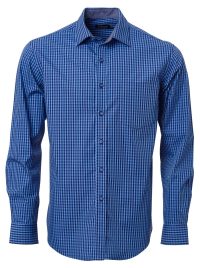 Mens Heath K233 L/S Shirt - Navy/Blue