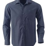 Mens Lucca K237 L/S Shirt - Navy