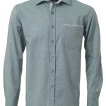 Mens Miller K243 L/S Shirt Bottle - Green
