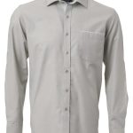 Mens Miller K243 L/S Shirt - Stone