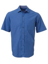 Mens Heath K233 S/S Shirt - Navy/Blue