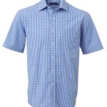 Mens Kingsley K235 S/S Shirt - Blue