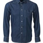 Mens Denver L/S Shirt - 4.5 Ounce Blue Denim
