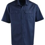 Mens Forrest S/S Shirt - Navy