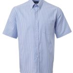 Mens Reece K372 S/S Shirt - Sky