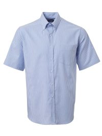 Mens Reece K372 S/S Shirt - Sky