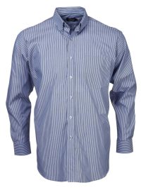 Mens K121 L/S Shirt - Navy/Sky