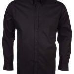 Mens K207 L/S Shirt - Black