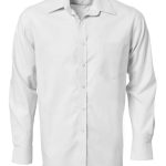 Mens Oxford K373 L/S Shirt - White