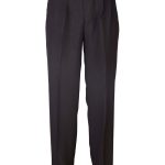 Brendan Trouser with regular hem - Cationic Charcoal