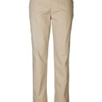 Nathan Chino Flat front - Khaki