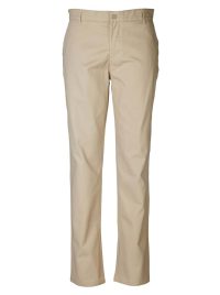 Nathan Chino Flat front - Khaki